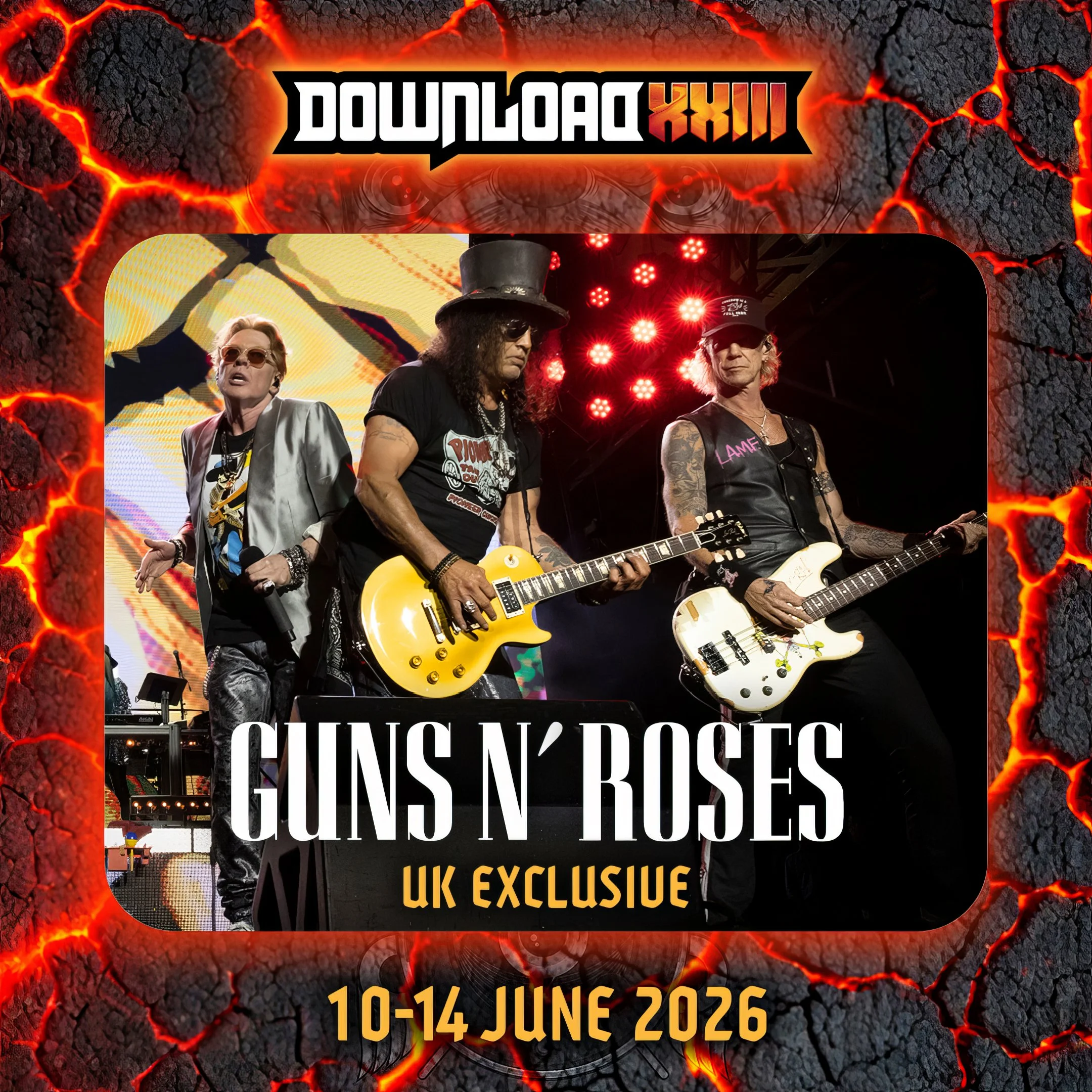 Headliners for Download XXIII announced - Limp Bizkit / Guns n Headliners for Download XXIII announced - Limp Bizkit / Guns n